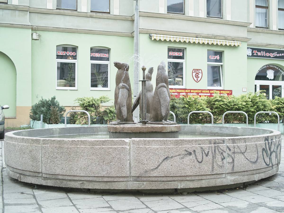 Pinguinbrunnen