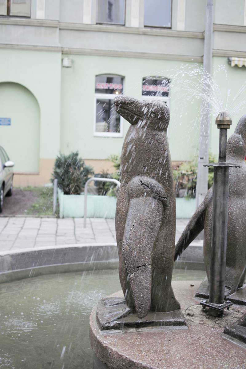 Pinguinbrunnen