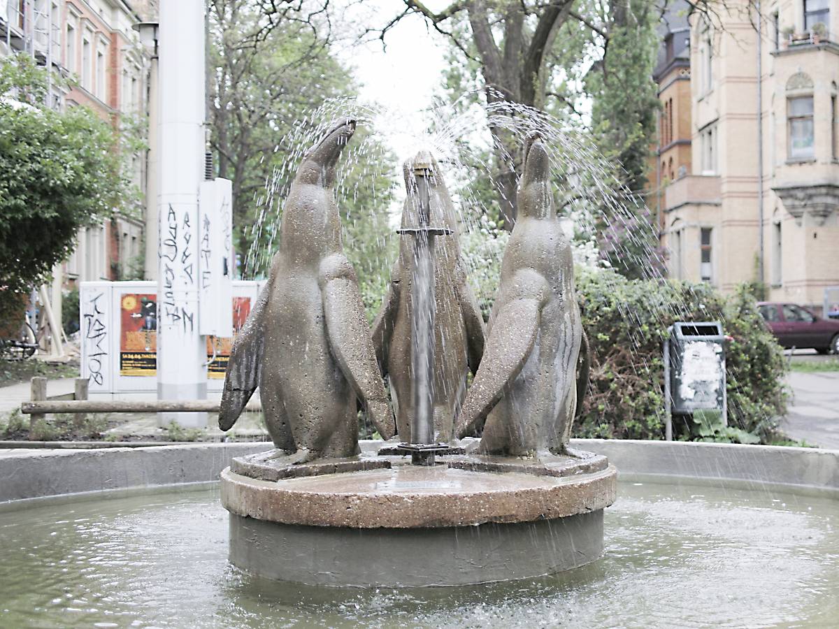 Pinguinbrunnen