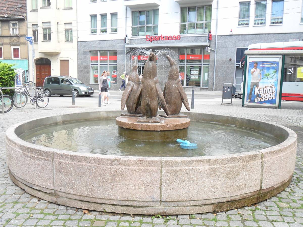 Pinguinbrunnen